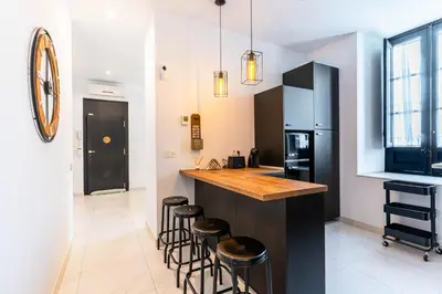 Una cocina o zona de cocina en Center Almeria by Expoholidays