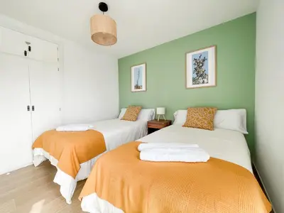 Cama o camas de una habitación en Ocean views from every corner