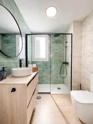 Un baño de Ocean views from every corner