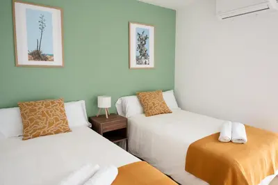 Cama o camas de una habitación en Ocean views from every corner