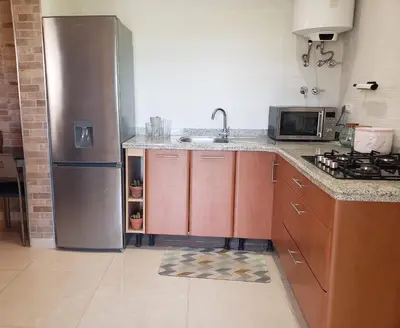 Una cocina o zona de cocina en cortijo el pedregal