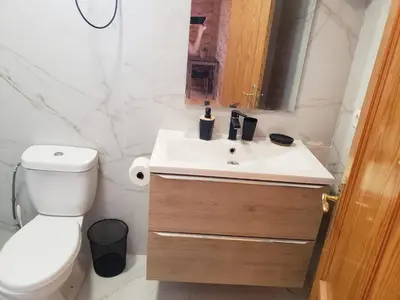 Un baño de cortijo el pedregal
