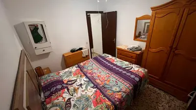 Cama o camas de una habitación en La sal de Terreros