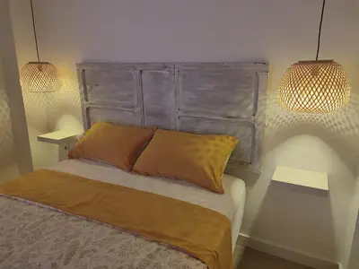 Cama o camas de una habitación en Luz de Calma