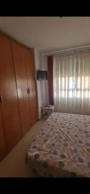 Cama o camas de una habitación en Piso con piscina en Aguilas Murcia
