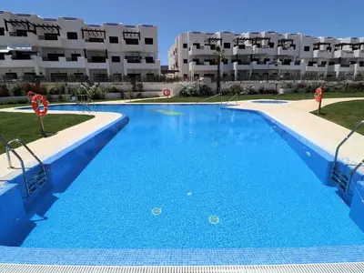 Piscina en o cerca de Apartamento moderno en San Juan de los Terreros, cerca de la playa - ES-376-5