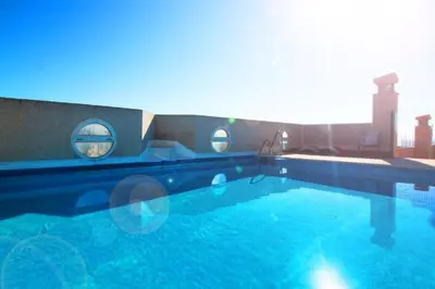 Piscina en o cerca de Expoholidays - Coqueto apartamento Puerto Deportivo