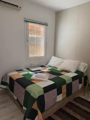 Cama o camas de una habitación en Vecino de Alcazaba Casa Eco