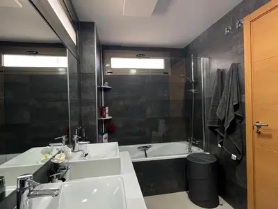 Un baño de Cómodo apartamento en Pulpí, 2 dormitorios, cerca de Playa Encuentro - ES-376-37