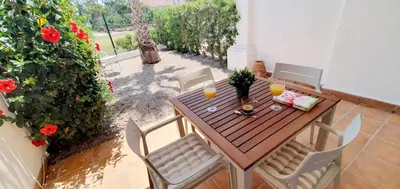 Un balcón o terraza de Casa Tomate en Golf Center Pueblo