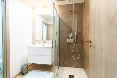 Un baño de Cozy & Stylish Stay