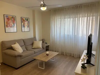 Zona de estar de San Pedro Urban Suites