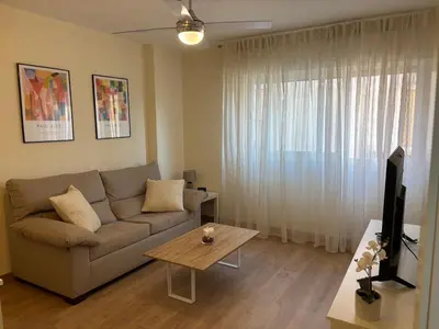 Zona de estar de San Pedro Urban Suites