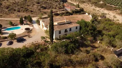 Piscina en o cerca de Cortijo Rural Urrá, Sorbas - Manor House