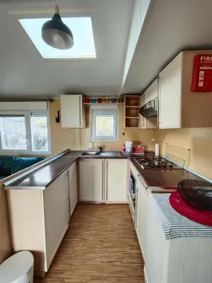 Una cocina o zona de cocina en Casita horizonte