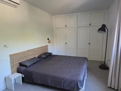 Cama o camas de una habitación en Casa Trevisan