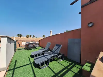 Plano de Laguna Beach - Terraza & parking