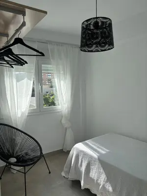 Cama o camas de una habitación en centro, playa 3 habitaciones 4 personas