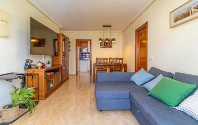 Una cocina o zona de cocina en Nice Apartment In Vera With Sauna