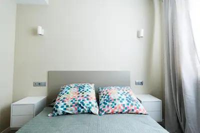 Cama o camas de una habitación en Edificio Almería Gold - City & Sea by Renthas