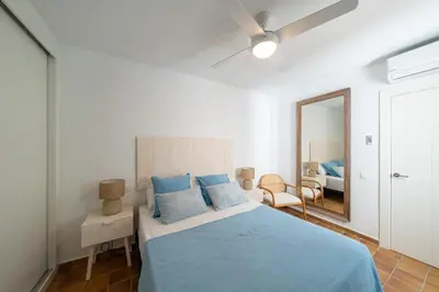 Cama o camas de una habitación en Bahía Sol