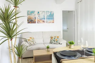 Zona de estar de TrendyHomes El Faro de Almería