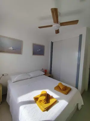 Cama o camas de una habitación en El Romeral