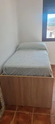 Cama o camas de una habitación en Apartamento Las Eras