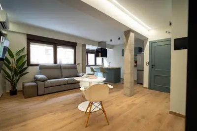 Zona de estar de Apartamento Vermú