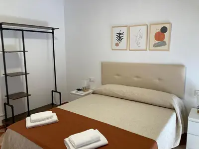 Cama o camas de una habitación en Sol Andaluz Plaza Castillo