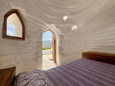 Cama o camas de una habitación en Camping01