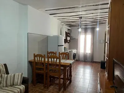 Zona de estar de Apartamento rural Zújar