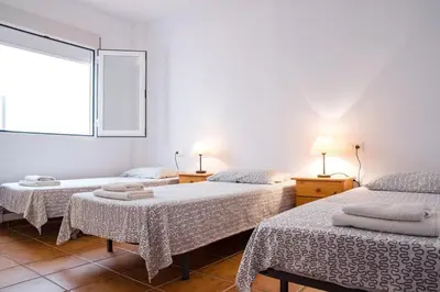 Cama o camas de una habitación en Heavenly Homes Mojacar 95