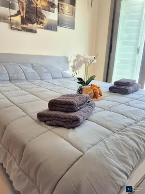 Cama o camas de una habitación en Soleil-Sérénité Golf Aguilón