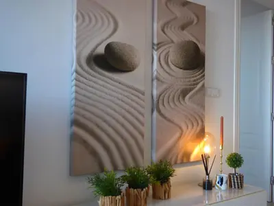 Plano de Casa con vista al mar