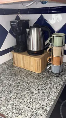 Una cocina o zona de cocina en Brisa Azul