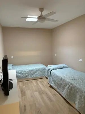 Cama o camas de una habitación en Casa Rana