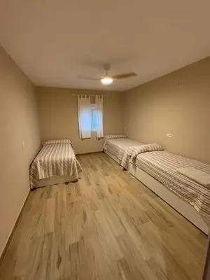 Cama o camas de una habitación en Casa Rana