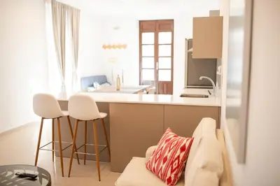 Una cocina o zona de cocina en Casa Hermosamía