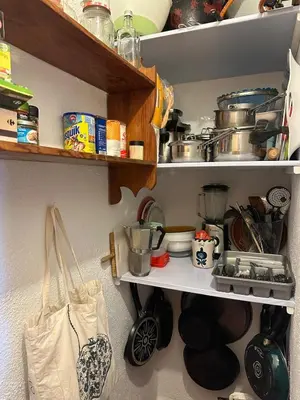 Una cocina o zona de cocina en Cortijo El Rincón
