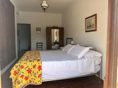 Cama o camas de una habitación en Cortijo El Rincón