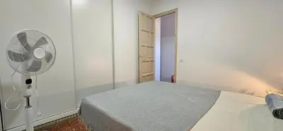 Cama o camas de una habitación en Seaside cozy suite with beautiful views