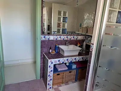 Una cocina o zona de cocina en Nudist Area ONLY # Direct Beach Access # Pets # Terrace