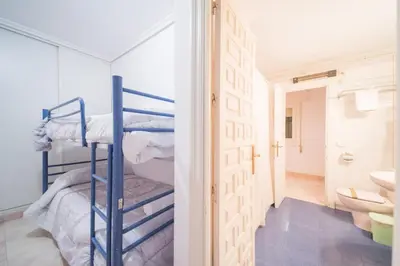 Cama o camas de una habitación en Chalet privado en Aguadulce