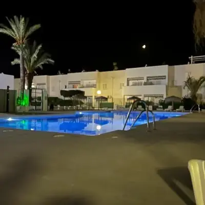 apartamento en Vera Playa con piscina privada