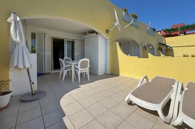 Un balcón o terraza de R2312 Natsun El Cano 3 Vera Playa Almería