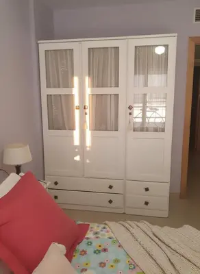Cama o camas de una habitación en Roquetas Del Sol, Pools & Gym