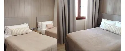 Cama o camas de una habitación en Hotel Vélez