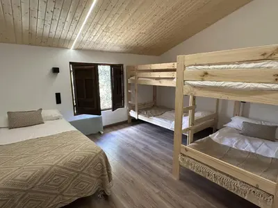Cama o camas de una habitación en CasaBARA