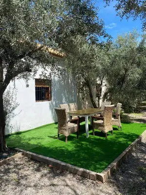 Jardín al aire libre en Las olivas